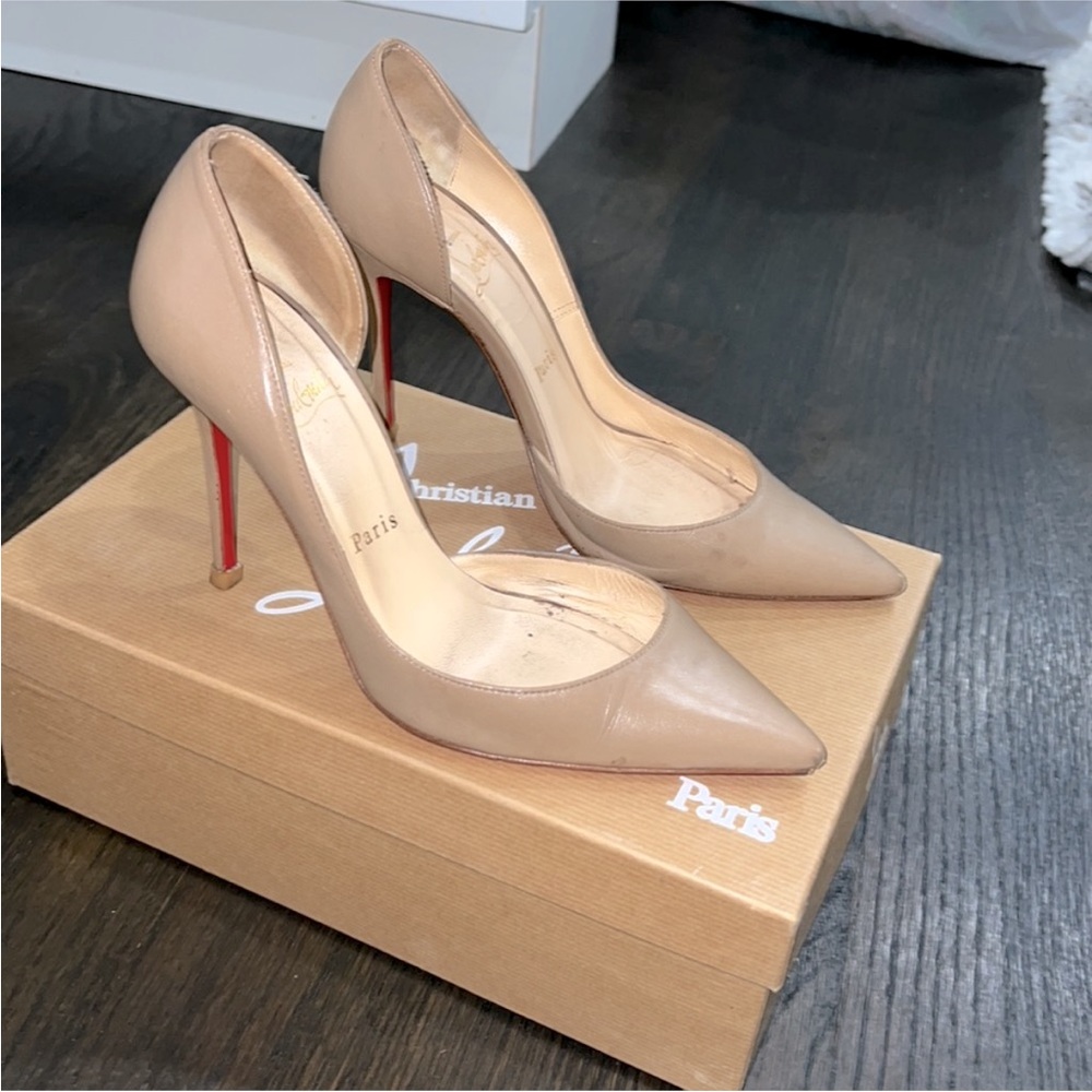 Christian Louboutin Iriza 100 mm Pumps - Nappa leather Blush